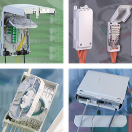 Оптичні бокси для FTTH